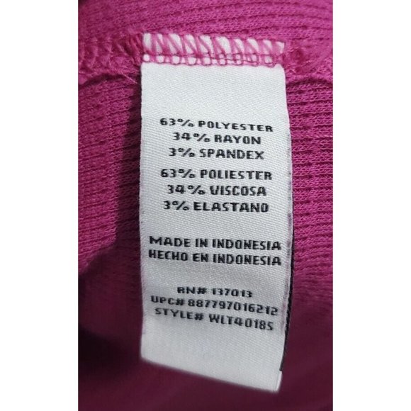 Lot of 2 Wildfox Women's Long Sleeve Tunic Sweater Tops Soft Thermal Pink/Blue S - Picture 11 of 15